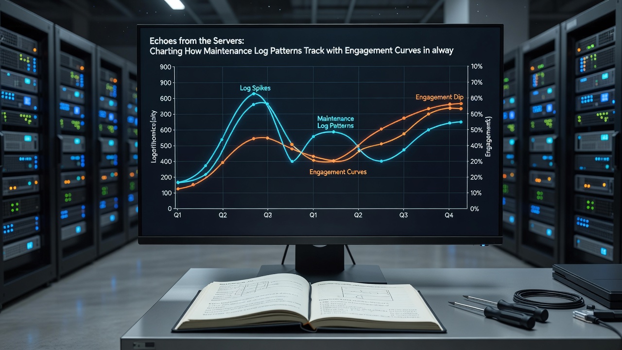 Comparative charts of player retention metrics following server maintenance across PC, console and mobile platforms