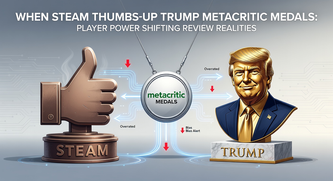 Steam platform displaying thumbs-up review recommendations alongside a game's user score graph climbing steadily
